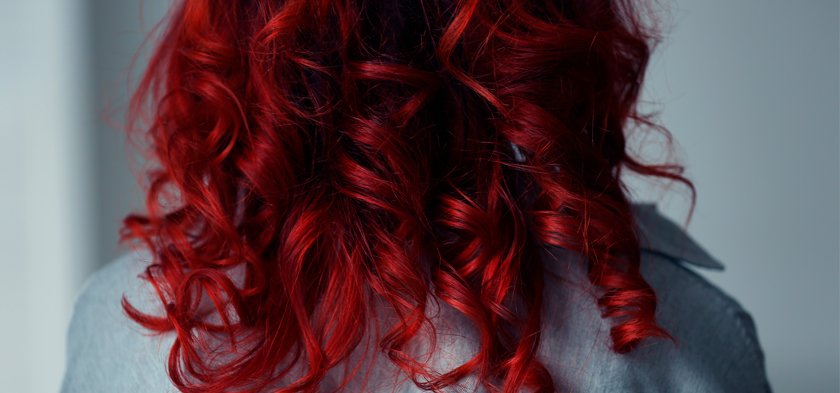 красные волосы