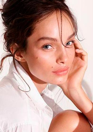 как правильно наносить румяна на лицо квадратной формы