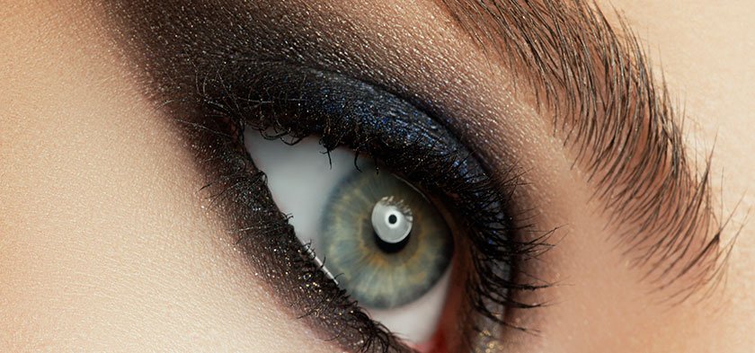 макияж для нависшего