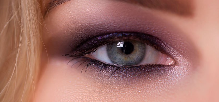 макияж для серых глаз фото