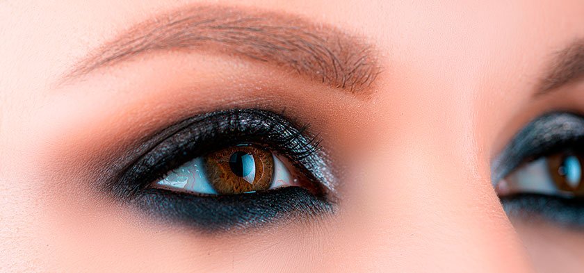 фото макияжа для карих глаз