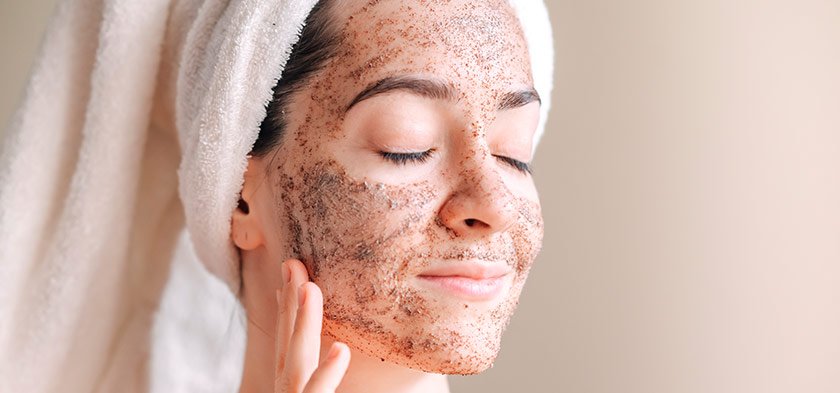 пилинг лица механический