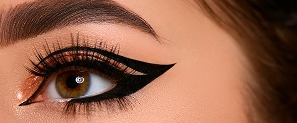 как нарисовать арабские стрелки на глазах