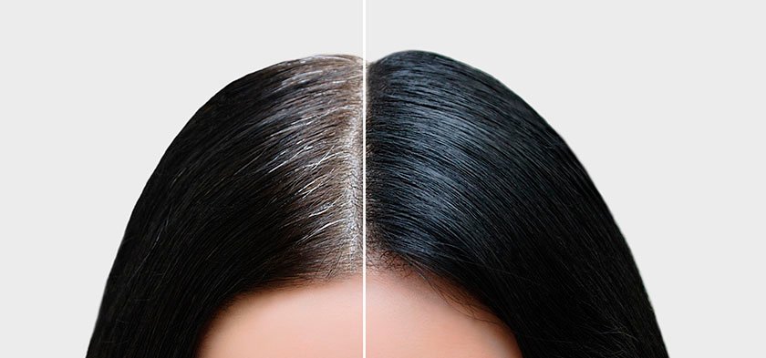 тонирование волос до и после