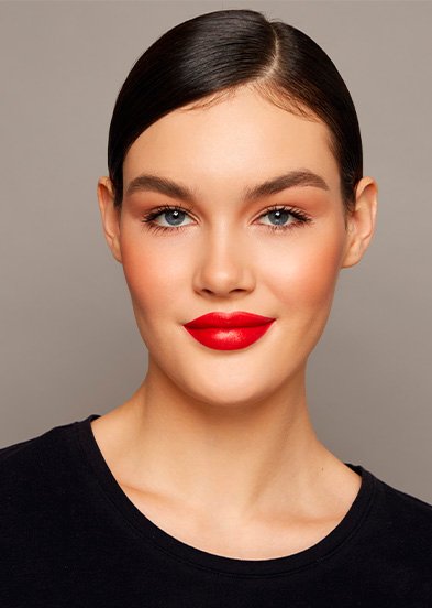 мейк для брюнетки