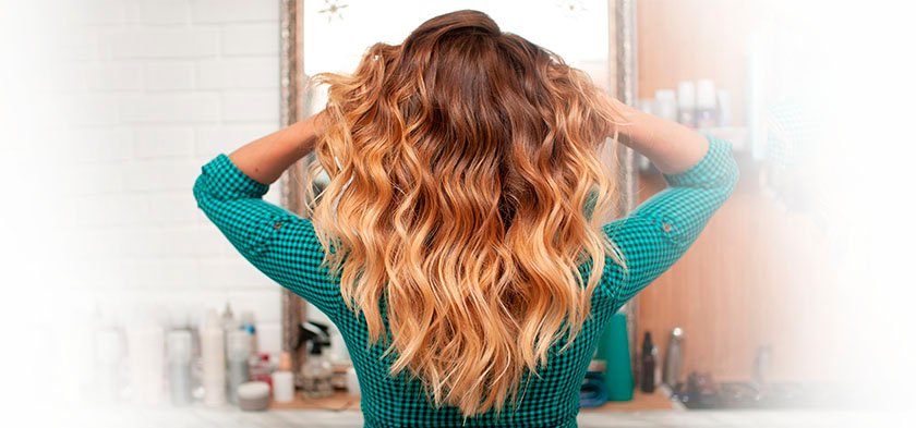 волнистые волосы