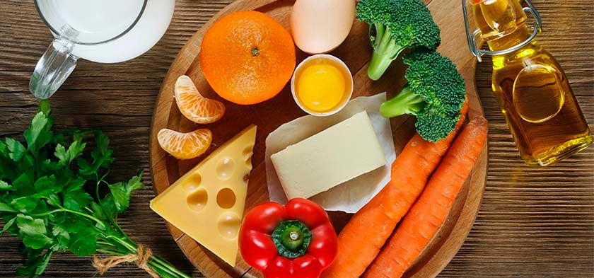 продукты с витамином а