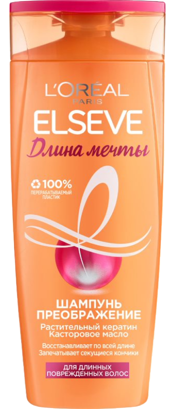 Шампунь для волос L'Oreal Elseve Длина Мечты, 400 мл: купить
