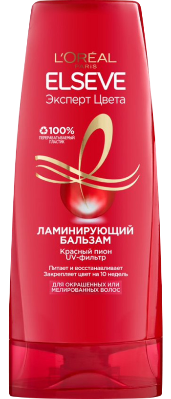 Ламинирующий бальзам L'Oreal Elseve Эксперт Цвета для окрашенных волос