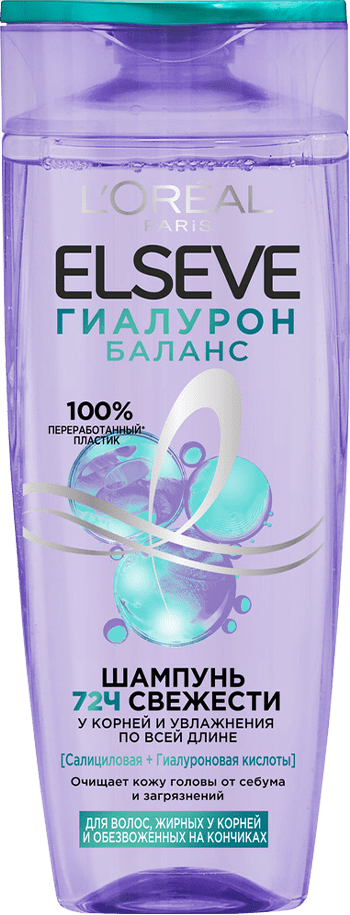 Шампунь Elseve Гиалурон Баланс, 400 мл: купить