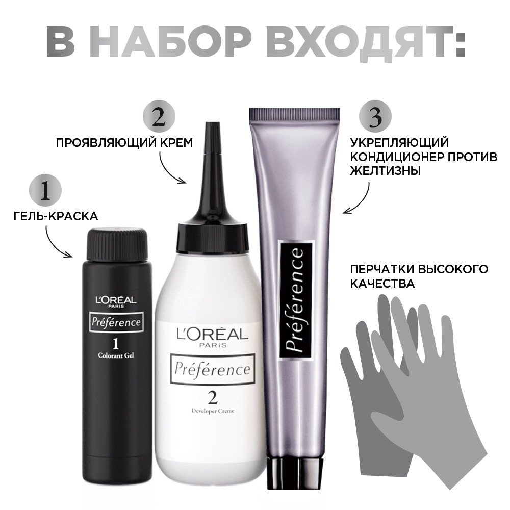L'Oreal Paris Осветлитель Preference Платина Ультра платиновый блонд ...
