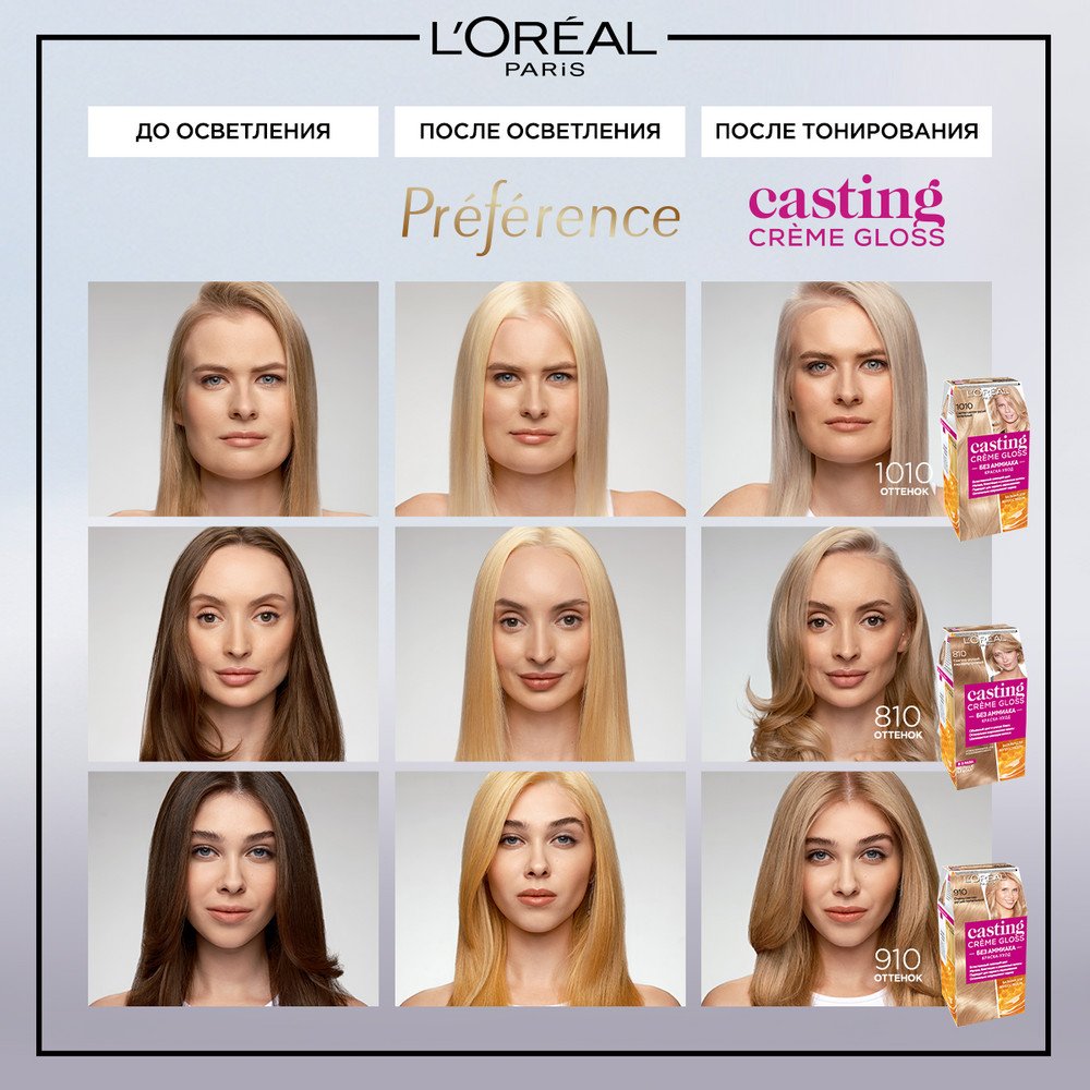 Осветлитель Preference Платина Ультра платиновый блонд: купить