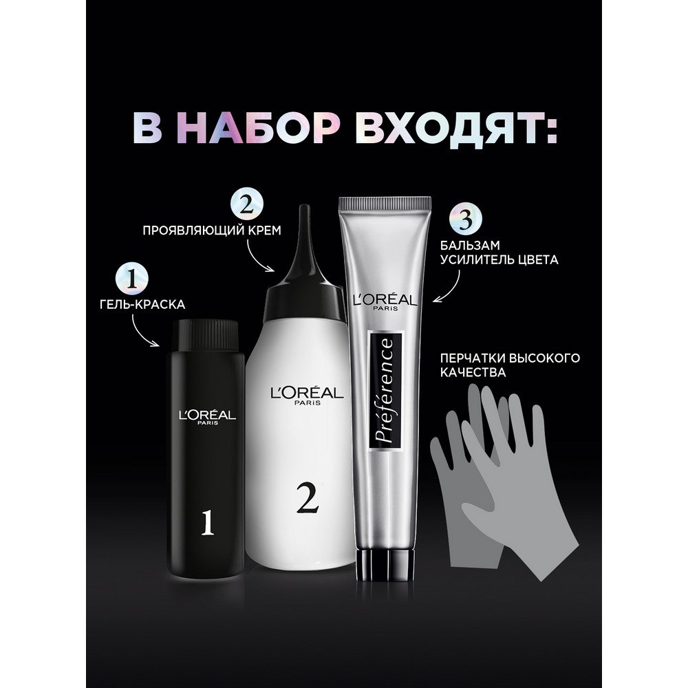 L'Oreal Paris Краска Preference оттенок темно-фиолетовый 4.261: купить