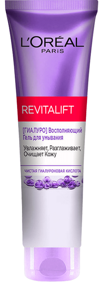 Гель для умывания Revitalift [ГИАЛУРО] Лореаль Париж: купить онлайн