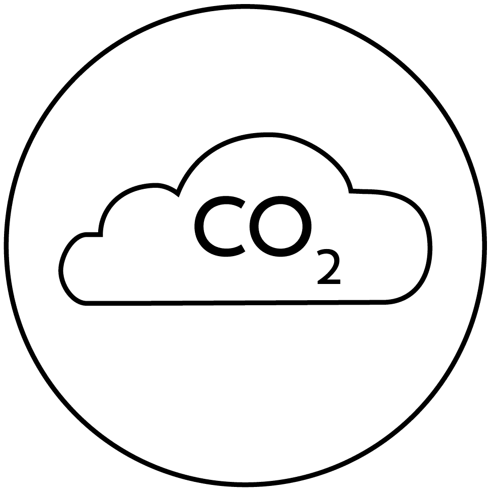 Pictogram CO2 emissions
